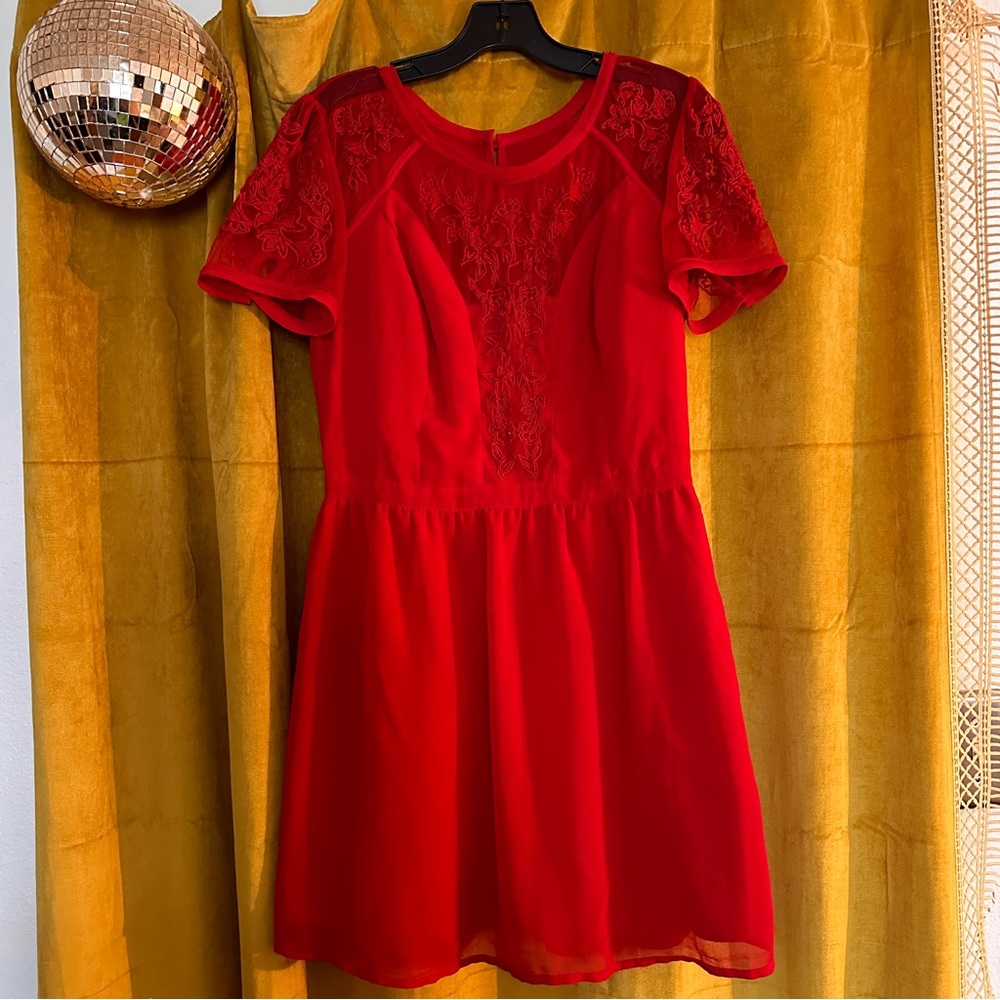 Urban Outfitters lace mini dress